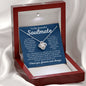 To My Beautiful Soulmate | Best Thing | Love Knot Necklace - Elliotrose Gifts