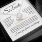 To My Beautiful Soulmate | Best Thing | Love Knot Necklace - Elliotrose Gifts