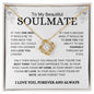 To My Beautiful Soulmate | Best Thing | Love Knot Necklace - Elliotrose Gifts