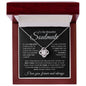 To My Beautiful Soulmate | Best Thing | Love Knot Necklace - Elliotrose Gifts