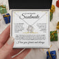 To My Beautiful Soulmate | Best Thing | Love Knot Necklace - Elliotrose Gifts