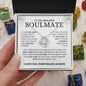 To My Beautiful Soulmate | Best Thing | Love Knot Necklace - Elliotrose Gifts