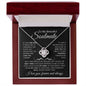 To My Beautiful Soulmate | Best Thing | Love Knot Necklace - Elliotrose Gifts