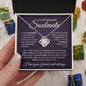 To My Beautiful Soulmate | Best Thing | Love Knot Necklace - Elliotrose Gifts