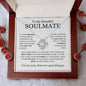 To My Beautiful Soulmate | Best Thing | Love Knot Necklace - Elliotrose Gifts