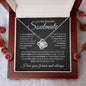 To My Beautiful Soulmate | Best Thing | Love Knot Necklace - Elliotrose Gifts