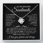 To My Beautiful Soulmate | Best Thing | Love Knot Necklace - Elliotrose Gifts