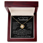 To My Beautiful Soulmate | Best Thing | Love Knot Necklace - Elliotrose Gifts