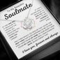 To My Beautiful Soulmate | Best Thing | Love Knot Necklace - Elliotrose Gifts