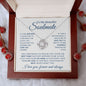 To My Beautiful Soulmate | Best Thing | Love Knot Necklace - Elliotrose Gifts