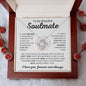 To My Beautiful Soulmate | Best Thing | Love Knot Necklace - Elliotrose Gifts