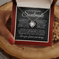 To My Beautiful Soulmate | How Special | Love Knot Necklace - Elliotrose Gifts