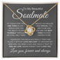 To My Beautiful Soulmate | How Special | Love Knot Necklace - Elliotrose Gifts