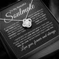 To My Beautiful Soulmate | How Special | Love Knot Necklace - Elliotrose Gifts