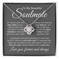 To My Beautiful Soulmate | How Special | Love Knot Necklace - Elliotrose Gifts