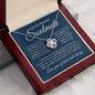 To My Beautiful Soulmate | Love You | Love Knot Necklace - Elliotrose Gifts
