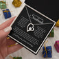 To My Beautiful Soulmate | One Wish | Forever Love Necklace - Elliotrose Gifts