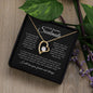 To My Beautiful Soulmate | One Wish | Forever Love Necklace - Elliotrose Gifts