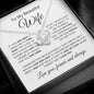 To My Beautiful Wife | Love you Forever | Love Knot Necklace - Elliotrose Gifts