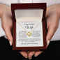 To My Beautiful Wife | Love you Forever | Love Knot Necklace - Elliotrose Gifts