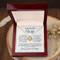 To My Beautiful Wife | Love you Forever | Love Knot Necklace - Elliotrose Gifts