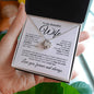 To My Beautiful Wife | Love You | Love Knot Necklace - Elliotrose Gifts