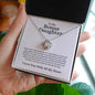 To My Bonus Daughter | Family | Love Knot Bracelet - Elliotrose Gifts