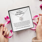 To My Bonus Daughter | Family | Love Knot Bracelet - Elliotrose Gifts