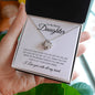 To My Bonus Daughter | Love You | Love Knot Necklace - Elliotrose Gifts