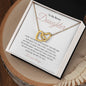 To My Bonus Daughter | You Are Amazing | Interlocking Hearts - Elliotrose Gifts