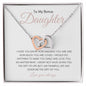 To My Bonus Daughter | You Are Amazing | Interlocking Hearts - Elliotrose Gifts