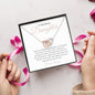 To My Bonus Daughter | You Are Amazing | Interlocking Hearts - Elliotrose Gifts