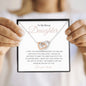 To My Bonus Daughter | You Are Amazing | Interlocking Hearts - Elliotrose Gifts