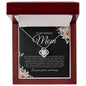 To My Bonus Mom | Gift of You | Love Knot Necklace - Elliotrose Gifts
