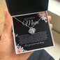 To My Bonus Mom | Gift of You | Love Knot Necklace - Elliotrose Gifts