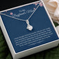 To My Boyfriends Mom | Your Son | Alluring Beauty Necklace - Elliotrose Gifts
