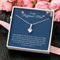 To My Boyfriends Mom | Your Son | Alluring Beauty Necklace - Elliotrose Gifts