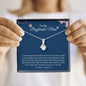 To My Boyfriends Mom | Your Son | Alluring Beauty Necklace - Elliotrose Gifts