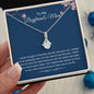 To My Boyfriends Mom | Your Son | Alluring Beauty Necklace - Elliotrose Gifts