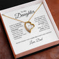 To My Daughter | Always Remember | Forever Love Necklace - Elliotrose Gifts