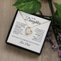 To My Daughter | Always Remember | Forever Love Necklace - Elliotrose Gifts