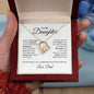 To My Daughter | Always Remember | Forever Love Necklace - Elliotrose Gifts