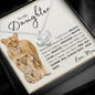 To My Daughter | Believe | Love Knot Necklace - Elliotrose Gifts