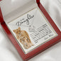 To My Daughter | Believe | Love Knot Necklace - Elliotrose Gifts