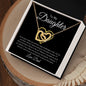 To My Daughter | Do Your Best | Heart Necklace - Elliotrose Gifts