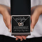 To My Daughter | I Love You | Interlocking Heart Necklace - Elliotrose Gifts