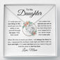 To My Daughter | If I Could Give You | (Love Knot Necklace) - theelliotrose