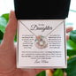 To My Daughter | If I Could Give You | (Love Knot Necklace) - theelliotrose