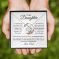 To My Daughter | If I Could Give You One Thing | (Love Knot Necklace) - theelliotrose