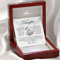 To My Daughter | If I Could Give You One Thing | (Love Knot Necklace) - theelliotrose